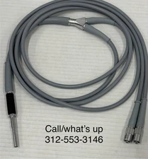 Karl Storz 495UD Bifurcated Fiber Optic Light Cable 2x 3.5 mm X 180cm Dual Leads