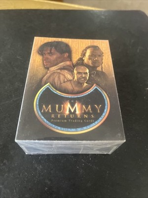 Mummy Returns 2001 Card Set 81/81 Dwayne Johnson, Brendan Fraser, Rachel Weisz