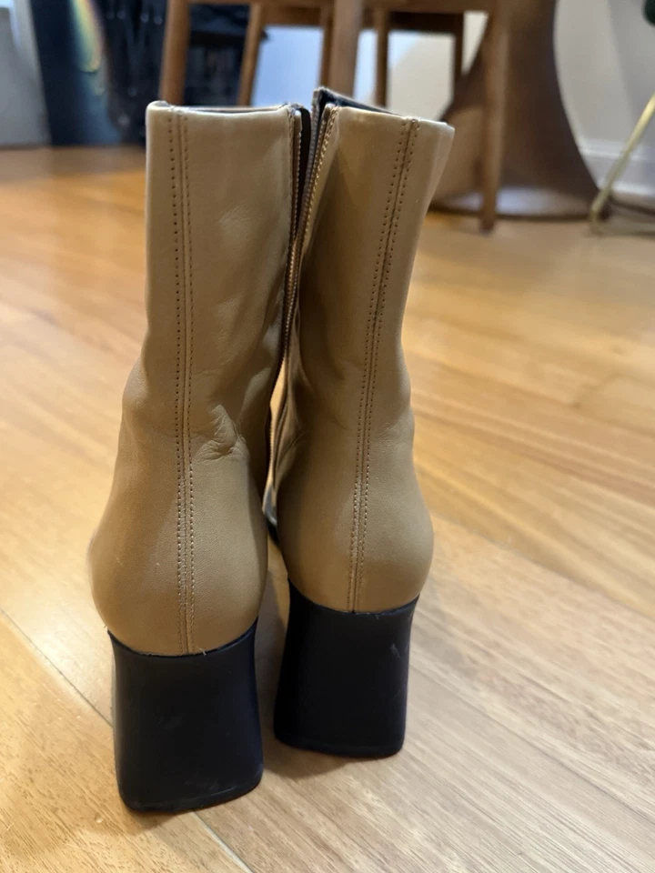 Botín Vagabond Hedda en cuero tostado para mujer talla 8 EU 39 EE. UU. Foto 4 de 4