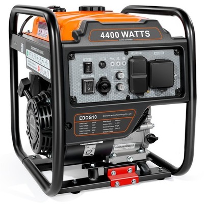 4400 Watt Generators Portable Gas Generator Inverter Quiet for Home and Camping