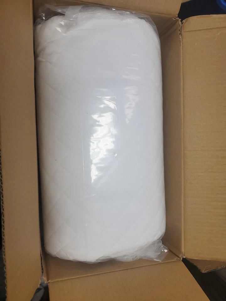 Juego de edredón king de 3 piezas de gran tamaño HOMBYS (120x120), blanco Foto 2 de 3