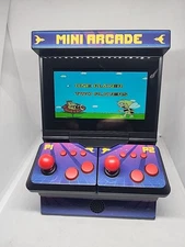 ORB Retro 2 Player Mini Arcade Machine 300 Games 4.3" Screen - Box Damaged