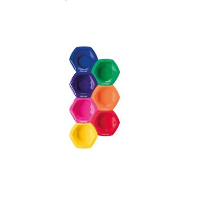 Comair Färbeschalen-Set Rainbow 7-teilig bunt groß 350 ml