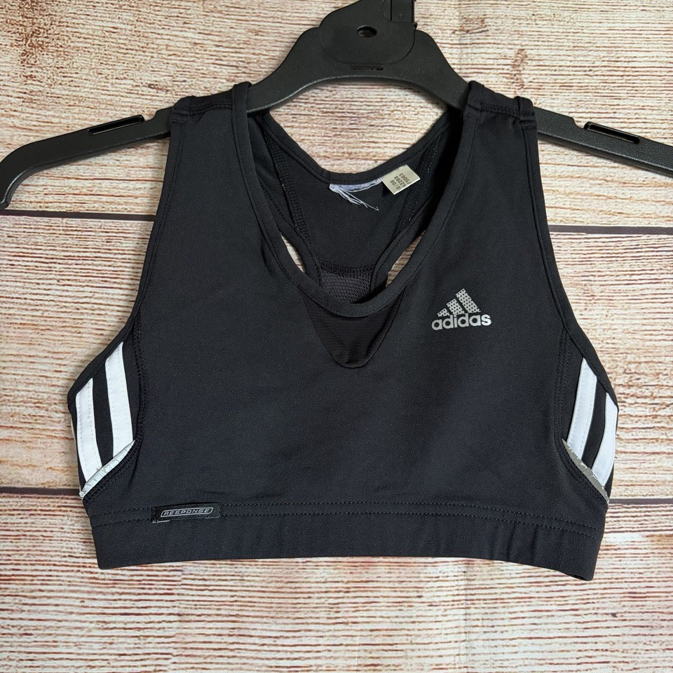 Adidas Sports Bra ~ To Fit Size M Women's ~ Racerback Low Support Mesh