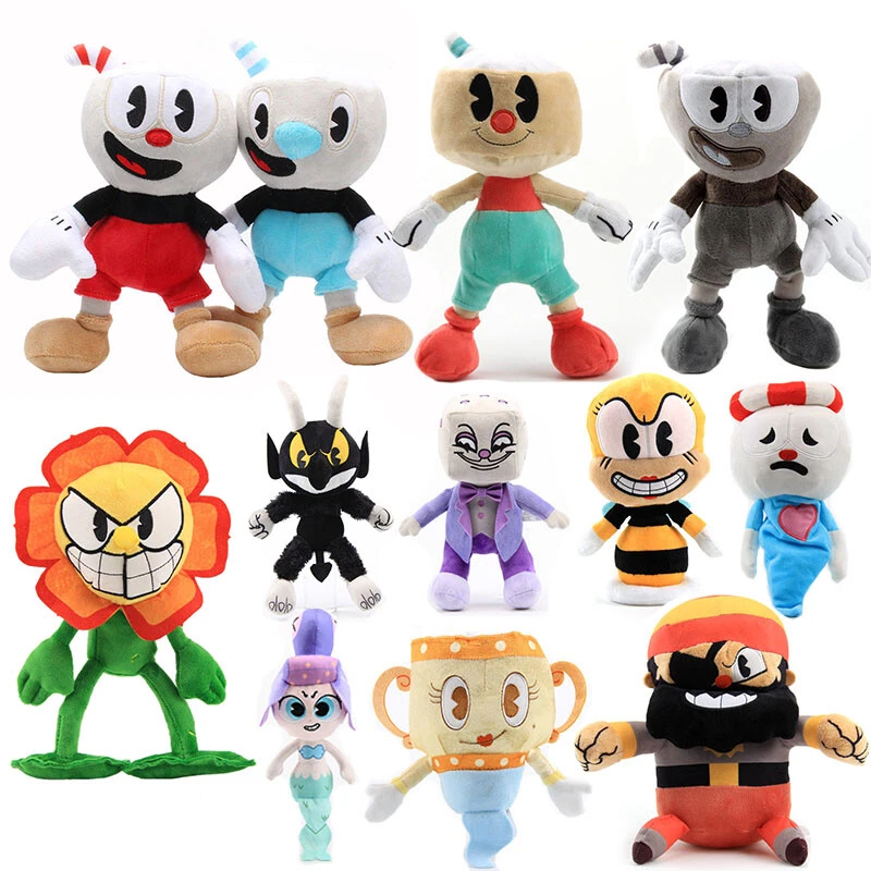 Cuphead King Dice Sitting 9-Inch Plush