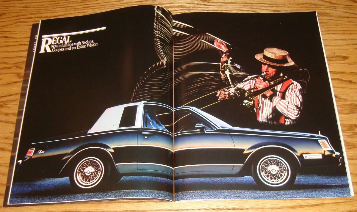 Original 1982 Buick Full Line Deluxe Sales Brochure 82 Riviera Electra LeSabre