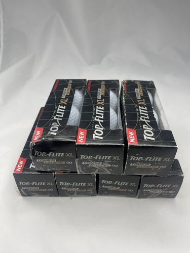 Top Flite XL Titanium Extreme 90 Long golf balls Sport 7 Sleeves 21 Balls New - Picture 2 of 3