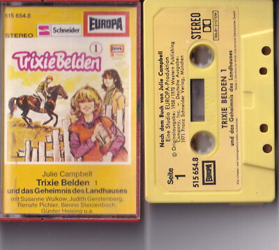 Julie Campbell   Trixie Belden 1 MC Cassette, Europa