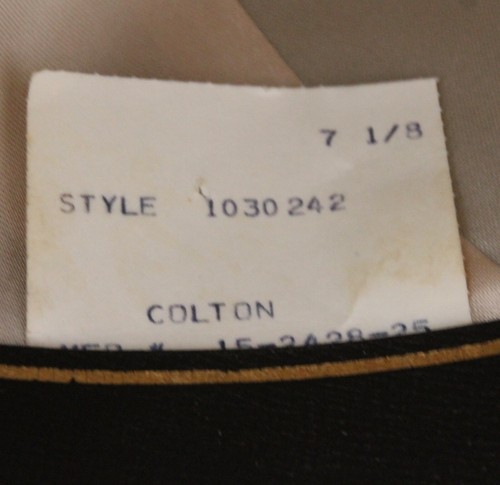 Vintage Men's Knox Brown Tweed, Suede, Feather Pace Setter Fedora Hat Size 7 1/8 - Picture 10 of 12