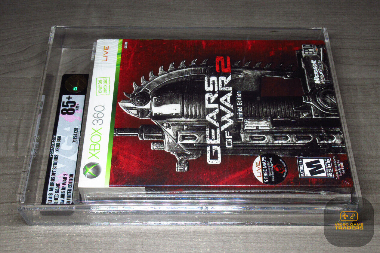 Gears of War 2 Xbox 360 Brand NEW Factory Sealed Do Not Sell Before  11/07/08