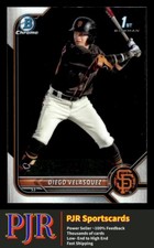2022 Bowman #BCP-110 Diego Velasquez  Chrome Prospects San Francisco Giants