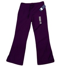 Cherokee Scrubs Workwear Elastic Waist Scrub Pants Purple 4101 EGGW XS New