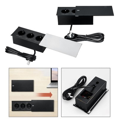 Europäische Einbau-Steckdosenleiste Office Essentials Steckdosenverlängerung