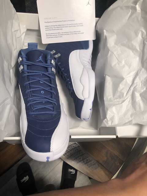Size 12 Jordan 12 Retro Indigo For Sale Online Ebay