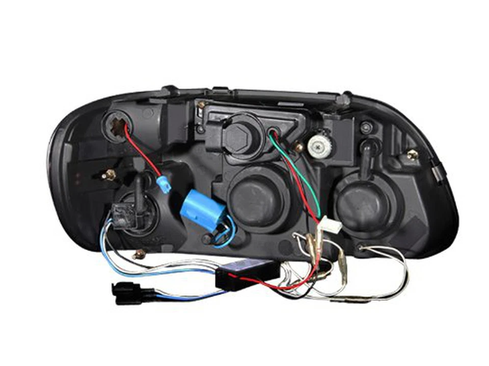 Proyector Anzo EE. UU. 111132 Ford Explorer 1 pieza negro ámbar claro faro Asse... Foto 2 de 4