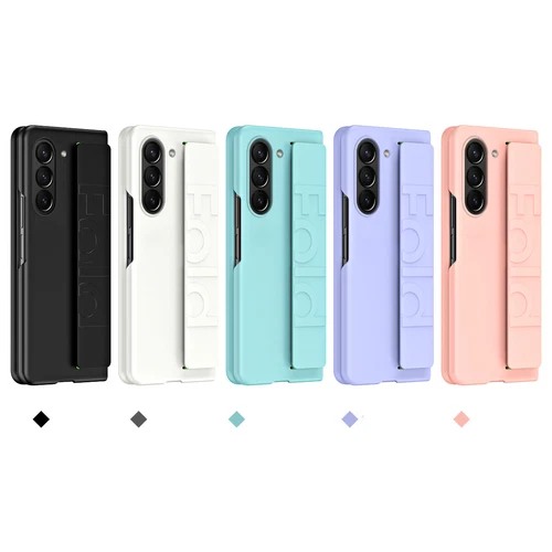 Handy Hülle mit Band für Samsung Galaxy Z Fold 5 / Fold 4 / Fold 3 Schutz Tasche - Bild 2 von 40