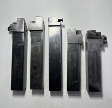 Indexable Square Shank Turning Tool Holder Lot of 5 Made in USA CNC Lathe