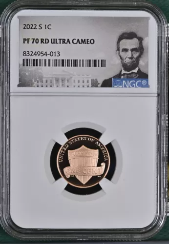 2022 S Lincoln Cent 1C NGC PF70 RD Ultra Cameo