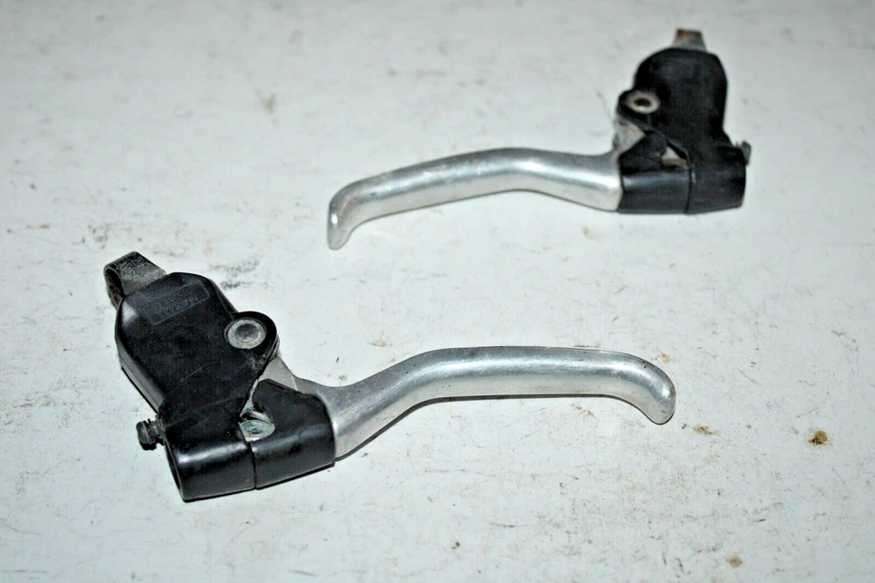 Juego de palancas de freno Shimano negro 22,2 mm BL-TY21 MTB híbrido Bikepacking remitente de EE. UU. Foto 2 de 4