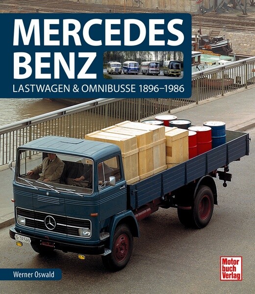 Thumbnail - Mercedes Benz Lastwagen & Omnibusse 1896-1986 Modelle Typen Katalog