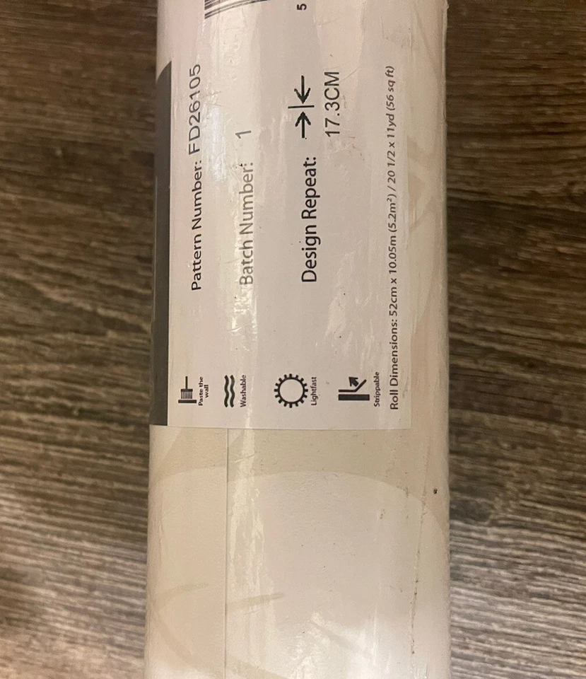 2 Rolls Of A-Street Prints FD26105 Wallpaper 20.5” X 11 Yd 56SQ FT FD26105 - Image 3 of 3