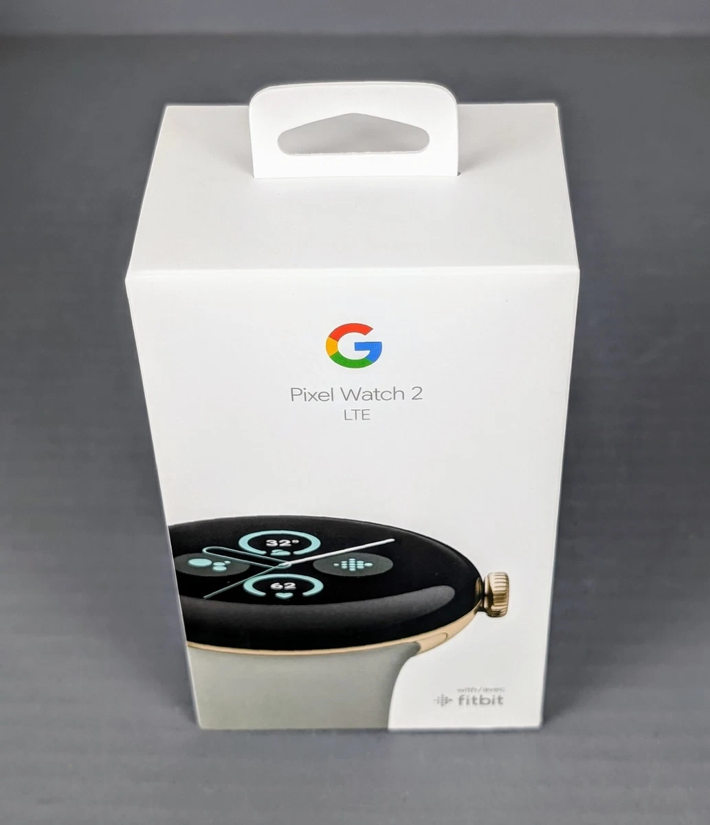 MSRP $400 SEALED Google Pixel Watch 2 LTE Champagne Gold w/ Hazel Band NIB  | eBay