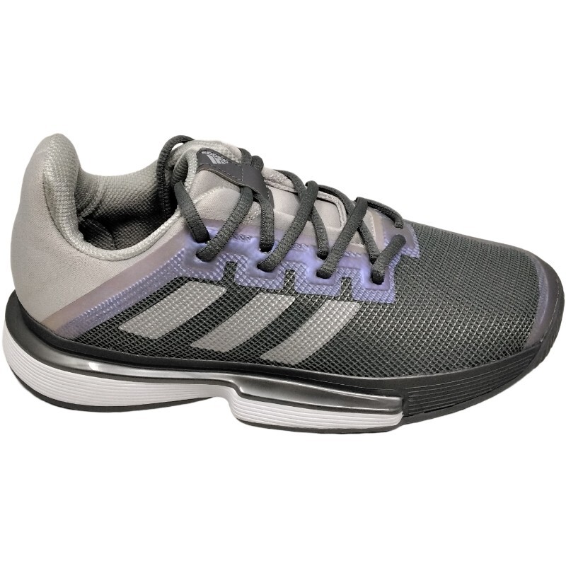 Adidas SoleMatch Bounce FX1742 Woman’s 7 Grey Four Tennis Sneakers Adidas SoleMatch Bounce FX1742 Woman’s 7 Grey Four Tennis Sneakers