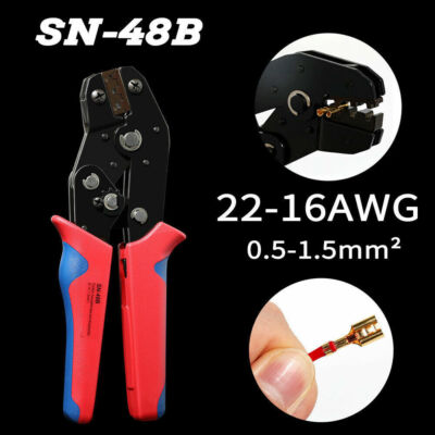 500/600pcs U-Shaped Crimp Terminal Kit With SN-48B Crimping Tool - Wire Connectors - View #5
