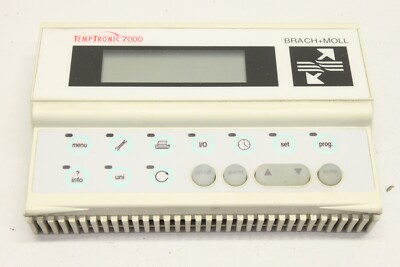 BRACH + MOLL TEMPTRONIC 7000 Klima Steuerung Clima control TEMPTRONIC7000