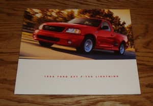 Details About Original 1999 Ford Truck Svt F 150 Lightning Sales Brochure 99