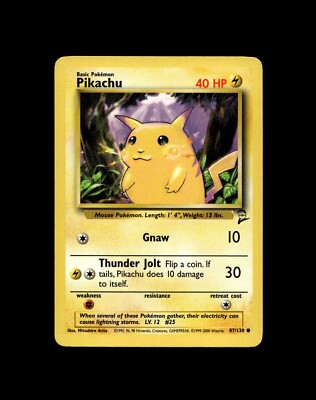 Pikachu Raichu Pichu Pokemon Card! Holo/Reverse Holo Rare EX VMAX Full Art Cards