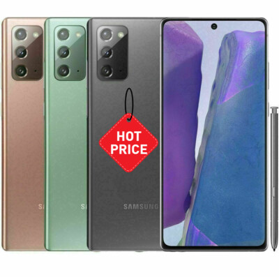 Samsung Galaxy Note 20 5G SM-N981B/DS 256GB 8GB Dual SIM Unlocked