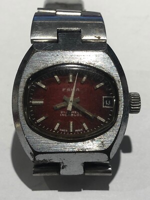 FAMA CALENDAR WATCH VINTAGE  AS CAL.1790/92 WORKING  / G4735