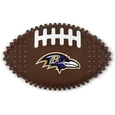 Pets First NFL Football Chew Toys for Dogs & Cats Bacon-Flavor Squeaky Dog Toy