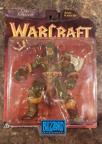 Warcraft Orc Grunt Figurine Blizzard Entertainment New In Box 1998 - Picture 3 of 10