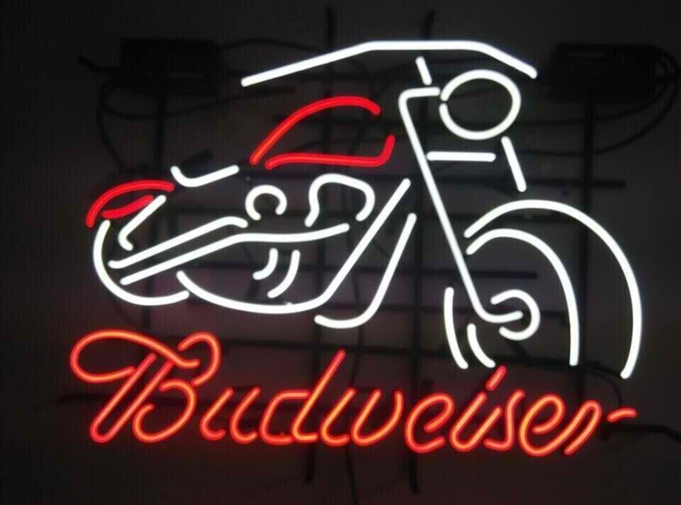 Motorcycles Motor Garage Auto Beer Neon Light Sign 24x20 Beer Bar Pub ...