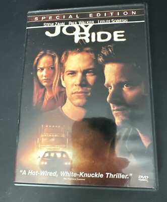 Joy Ride DVD 2001 Paul Walker Steve Zahn New Sealed