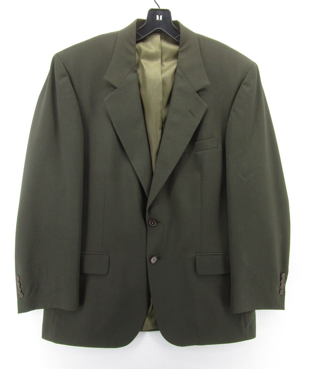 VINTAGE LL Bean Blazer Men 42 Green Jacket Wool Sport Coat VINTAGE LL Bean Blazer Men 42 Green Jacket Wool Sport Coat