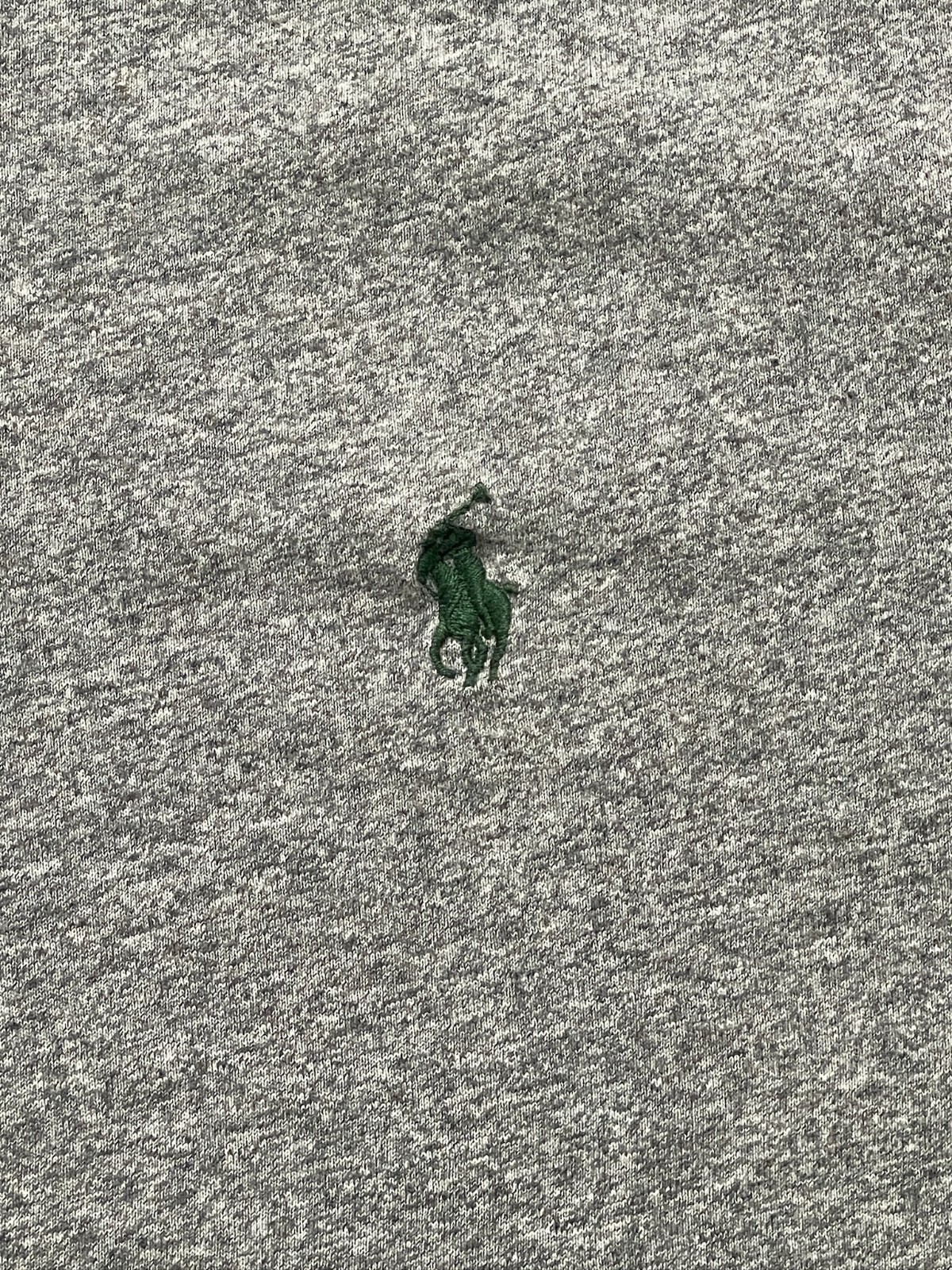 Polo Ralph Lauren camicia uomo taglia XL grigio pony manica lunga cotone extra large