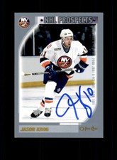 Jason Krog NHL USA Autogrammkarte Original Signiert + A 240455