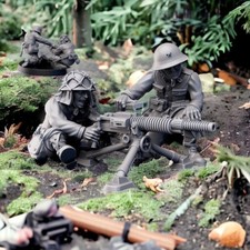 WW2 Japanese Infantry Support Units 28mm 1/56 for Wargames and Collectors