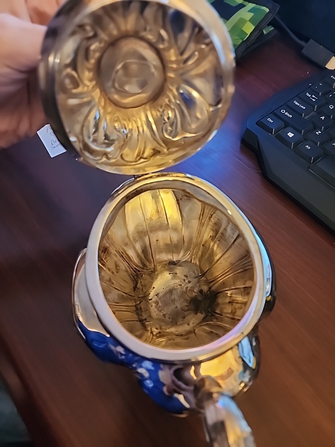 Antique Pairpoint Mfg Quadruple Silver Plated 3-piece Tea/Coffee Set #387 C.1904