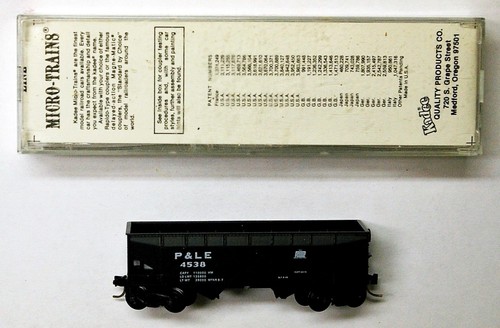 MTL Micro-Trains 55230 Pittsburg and Lake Erie PLE 4538 2 bahías tolva NPT | Zustand: New