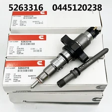 6pcs 0445120238 5263316 Diesel Fuel Injector Fits For 2004 - 2009 Dodge Ram 5.9L