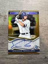 Spencer Torkelson 2020 Bowman Draft #C20A-ST Class of 2020 Auto Gold /50 TIGERS