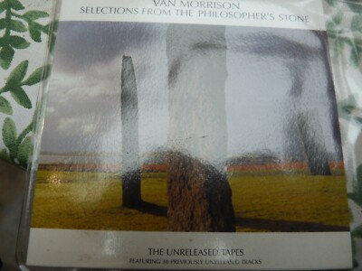 Van Morrison The Philosopher's Stone mint promo with 1998 Dylan tour sticker