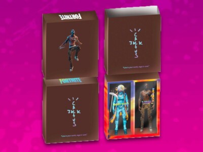 Travis Scott x Fortnite Sicko Modeフィギュア