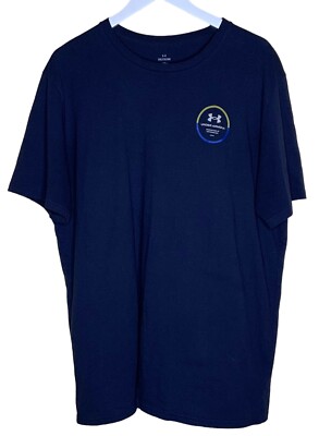 Under Armour Men's 2XL XXL Shirt Blue Short Sleeve Originators of