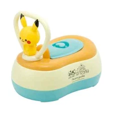 Toy Royal Monpoke Pikachu potty auxiliary toilet seat step stool Japan Gift