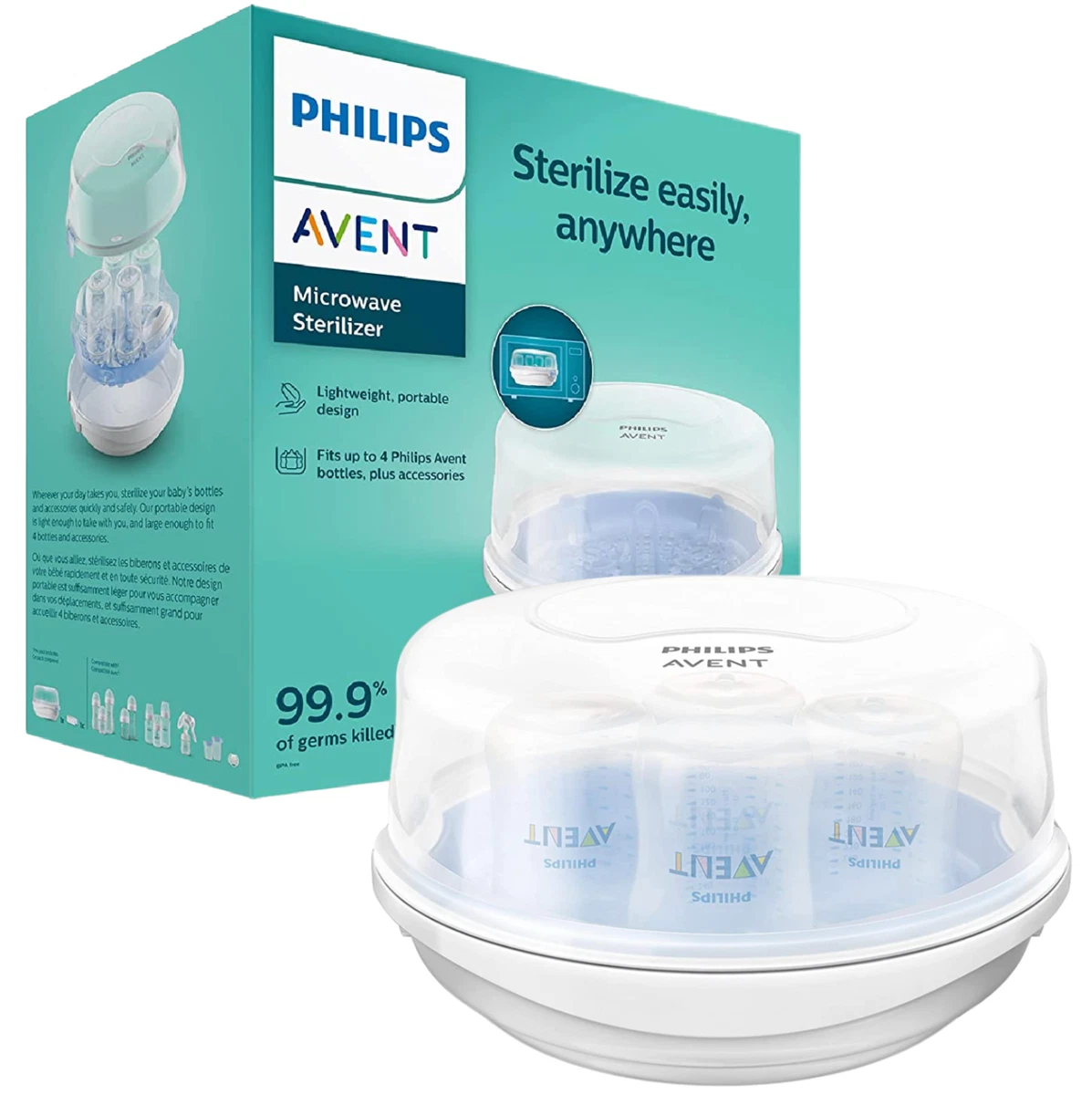 Avent microwave steriliser deals